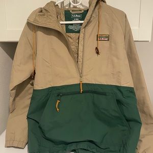 LL Bean half zip